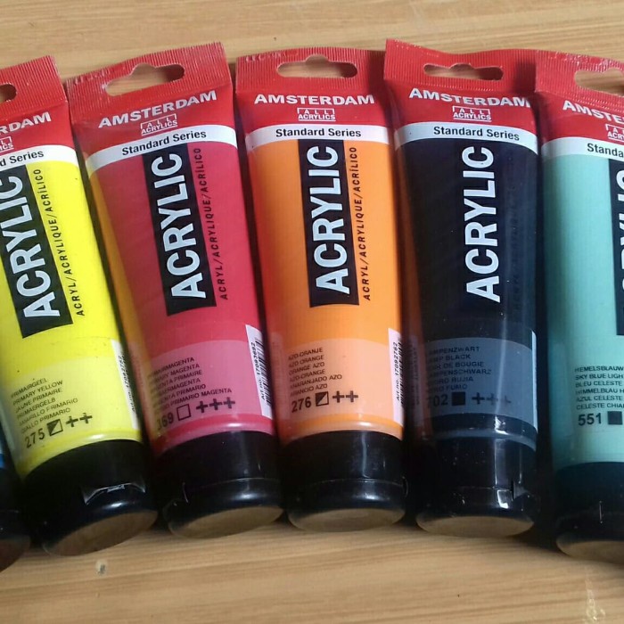 

Hot Sale Cat Lukis Acrylic-Amsterdam Standard Acrylic Paint 120Ml Asli Belanda Limited