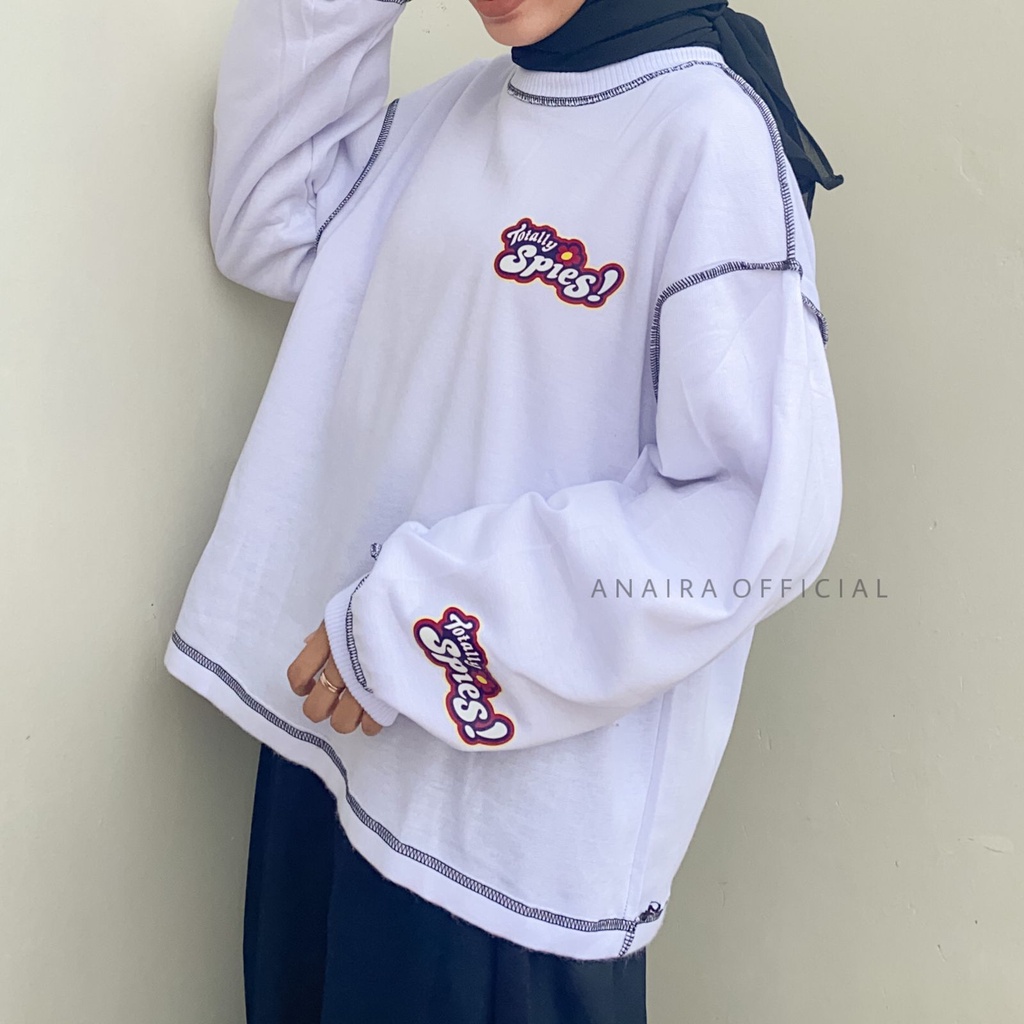 SPIES SWEATER CREWNECK WANITA ANAIRAOFFICIAL