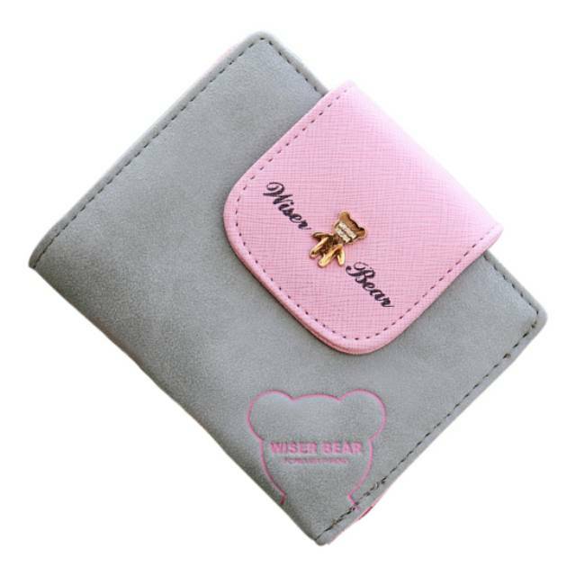 DOMPET MINI - DOMPET KECIL WANITA MINI BEAR - Dompet lipat wanita KOREAN FASHION WALLET