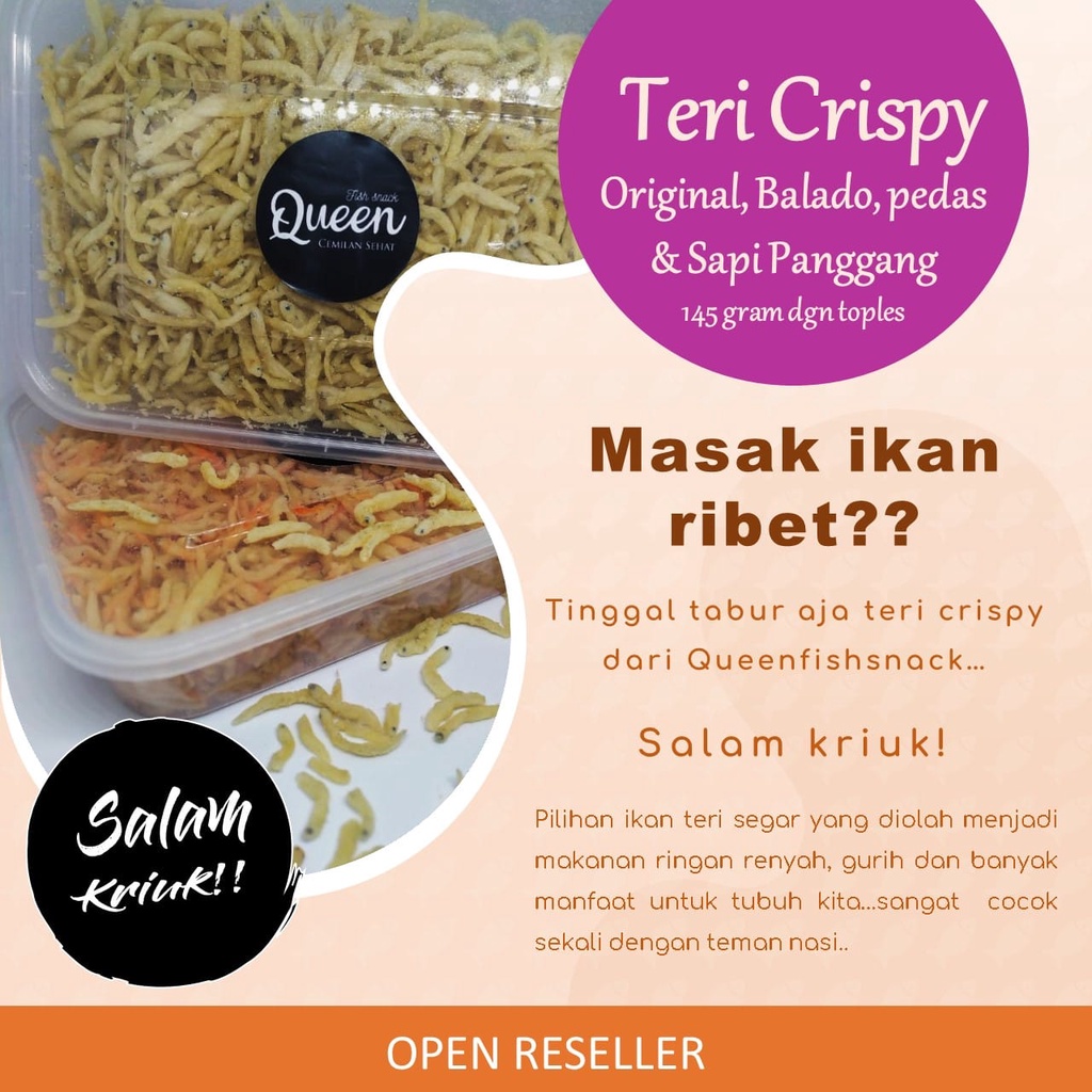 

Queen Snack Teri Krispi 145gr