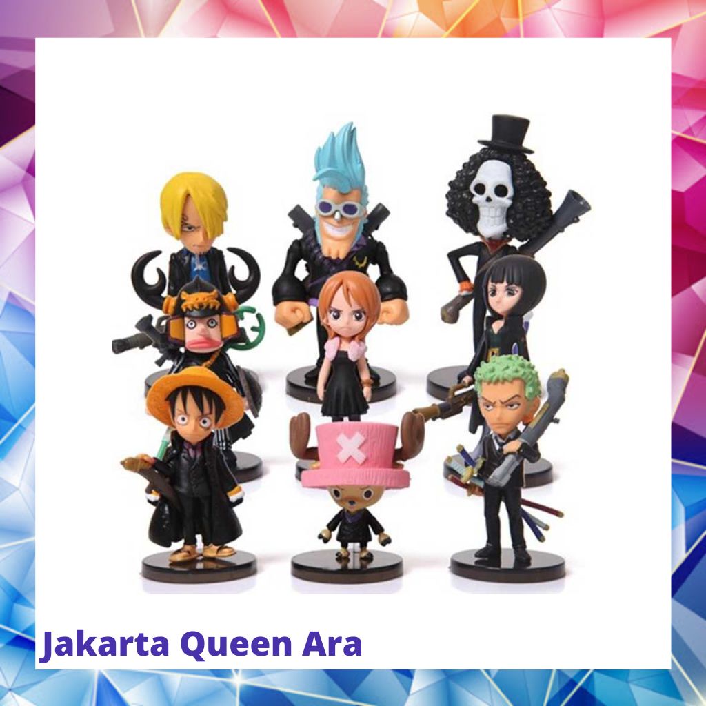 Action Figure One Piece 9 PC