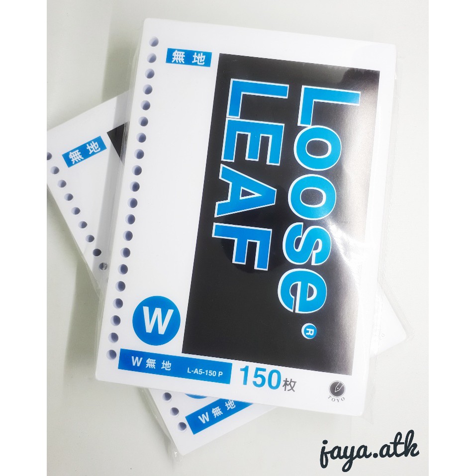 Loose Leaf Polos 80gsm Toyo A5 150 Lembar