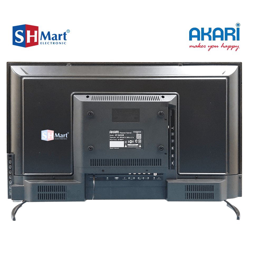 AKARI LED SMART ANDROID 32 INCH AT-5432S CONNECT DIGITAL GARANSI RESMI (MEDAN)