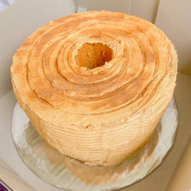 

Chiffon cake thai tea