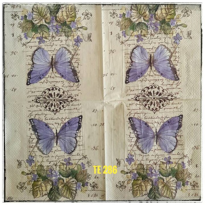 Tisu eropah ukuran 33x33 cm 1 pack= 20 pcs 001