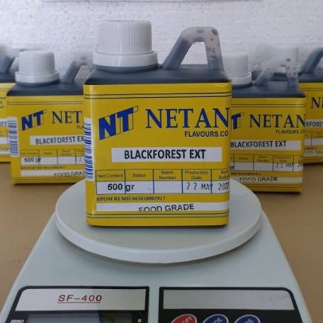 

NETAN BLACK FOREST EXT/VANILI 500gram ( VARIAN AROMA TANPA WARNA )