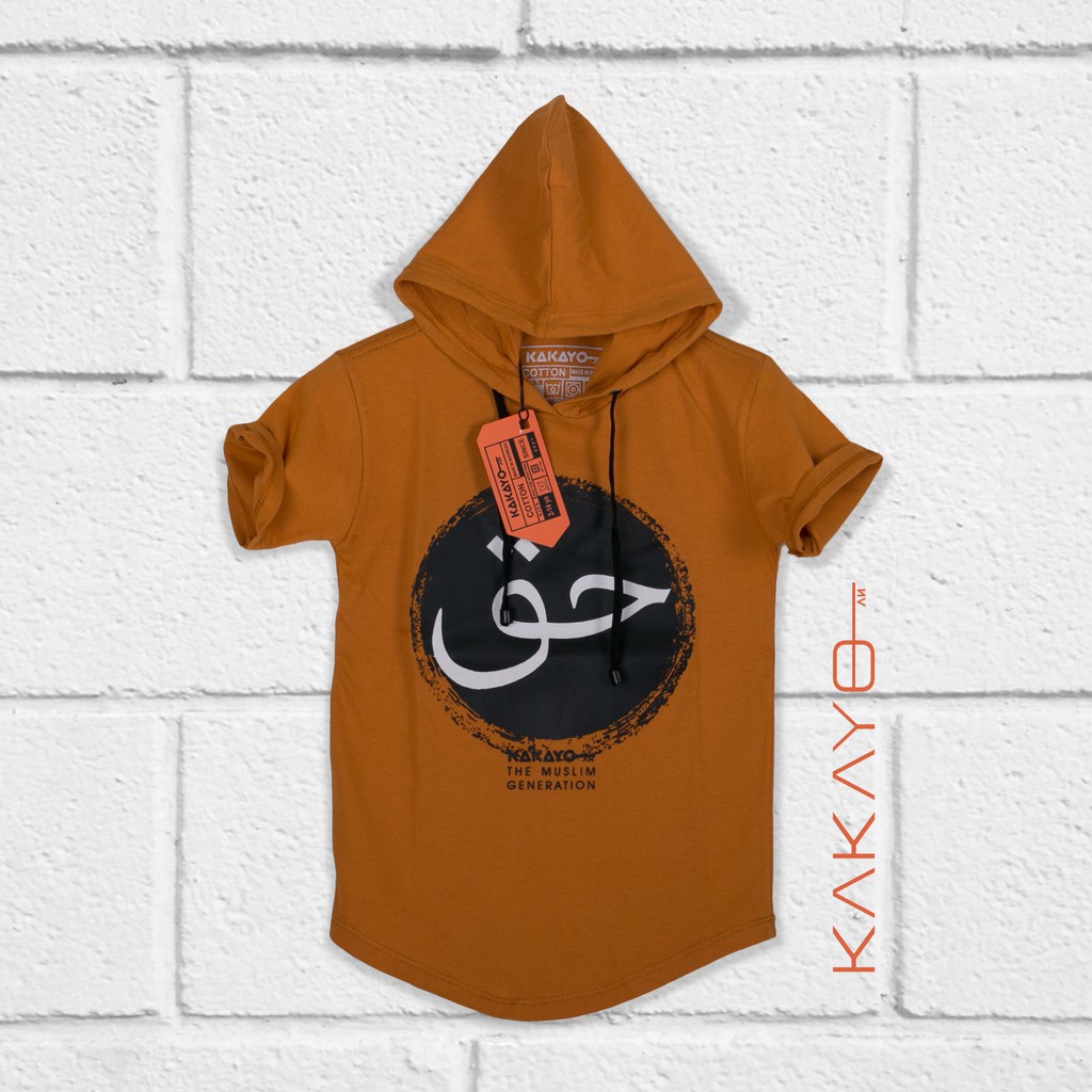 Kakayo Kids Hoodie Anak/Kaos Anak/Muslim/Atasan/Baju/Premium/Sablon Plastisol/Desain Distro