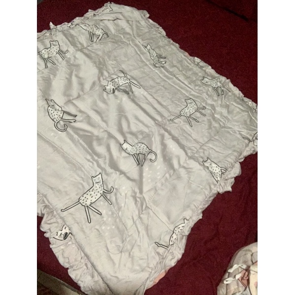 preloved bedcover baby bahan tencel