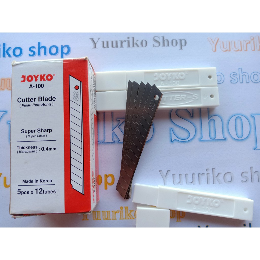 

Isi Cutter Joyko A-100 - Isi Cutter Kecil