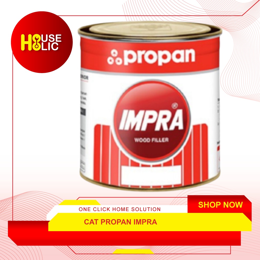 Cat Propan Impra Wood Filler 1 Kg / Dempul Kayu Impra Woodfilter 1Kg