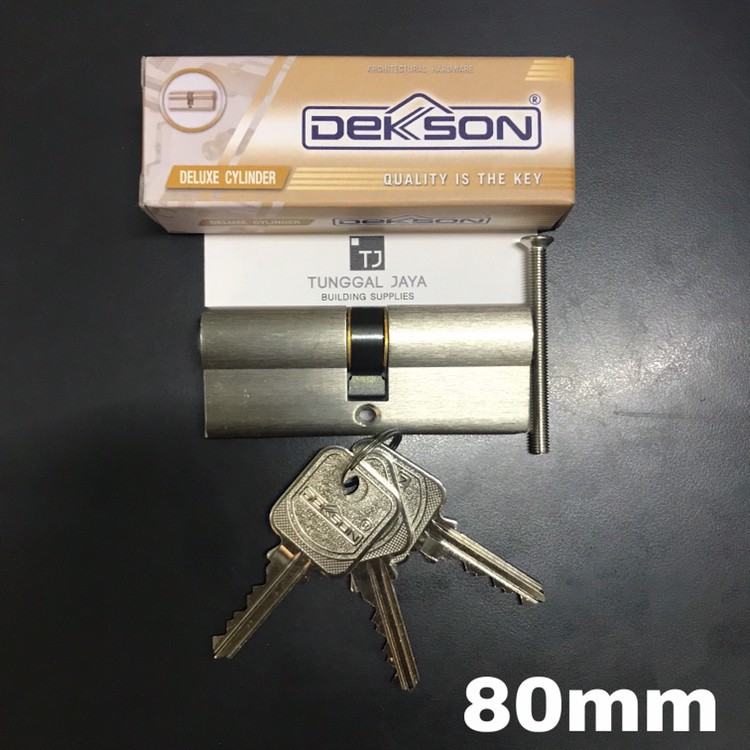 Cylinder Pintu Dekkson 80mm / Kunci Pintu / Cylinder Pintu