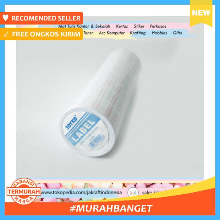 

Label Harga Joyko Lb 2Rl Refill Harga Mx5500M Putih - Pengikat & Perekat - Stiker