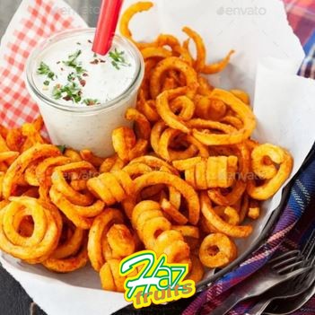 

POTATO SUPER SPIRAL SPICY/RED CANYON/ KENTANG SPIRAL CURLY 1.8 KILO