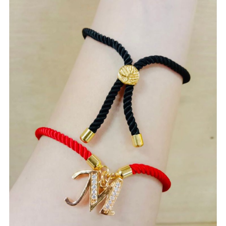 gelang serut //gelang nama//gelang huruf //gelang inisial