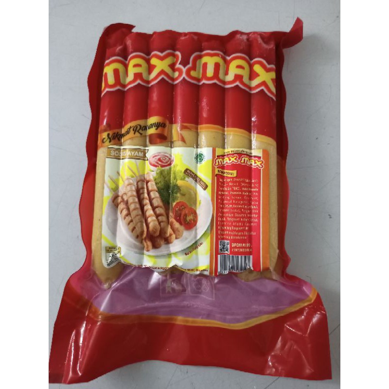 

Max Max Sosis Ayam 500 gr