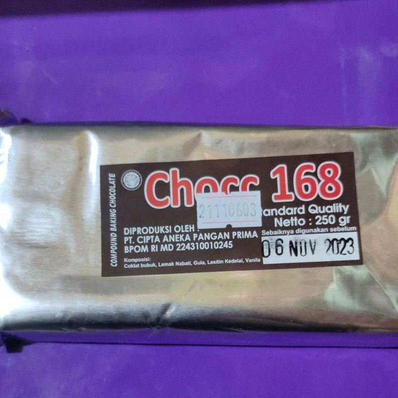 

COKLAT BATANG CHOCC168 250GR