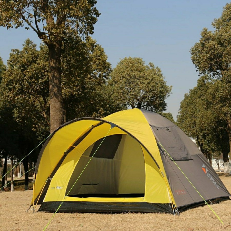 Tenda Great Outdoor NSM 4 Pro Tenda Camping Outdoor NSA 4 Fiber Kuning