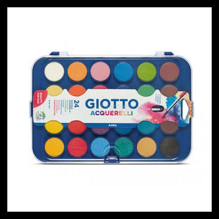 

BAYAR DI TEMPAT (COD) GIOTTO WATERCOLOR BLOCKS 24CLR KODE 1215