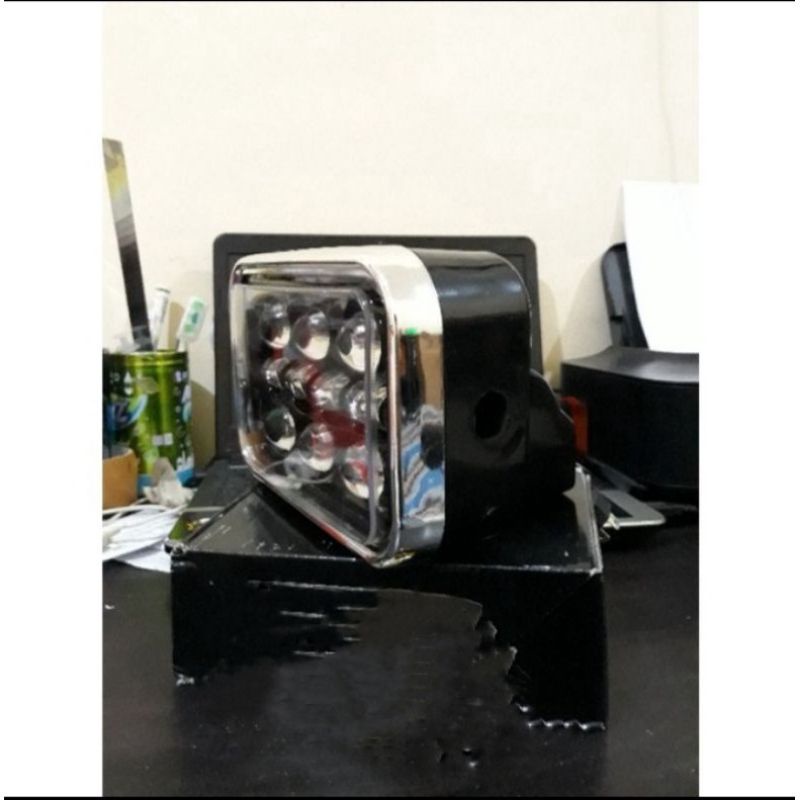 lampu depan DAYMAKER KOTAK  + BATOK PNP gl 100 gl max gl pro Honda win rx king-1
