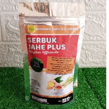 

Simplisia Herbal Jahe plus Serbuk