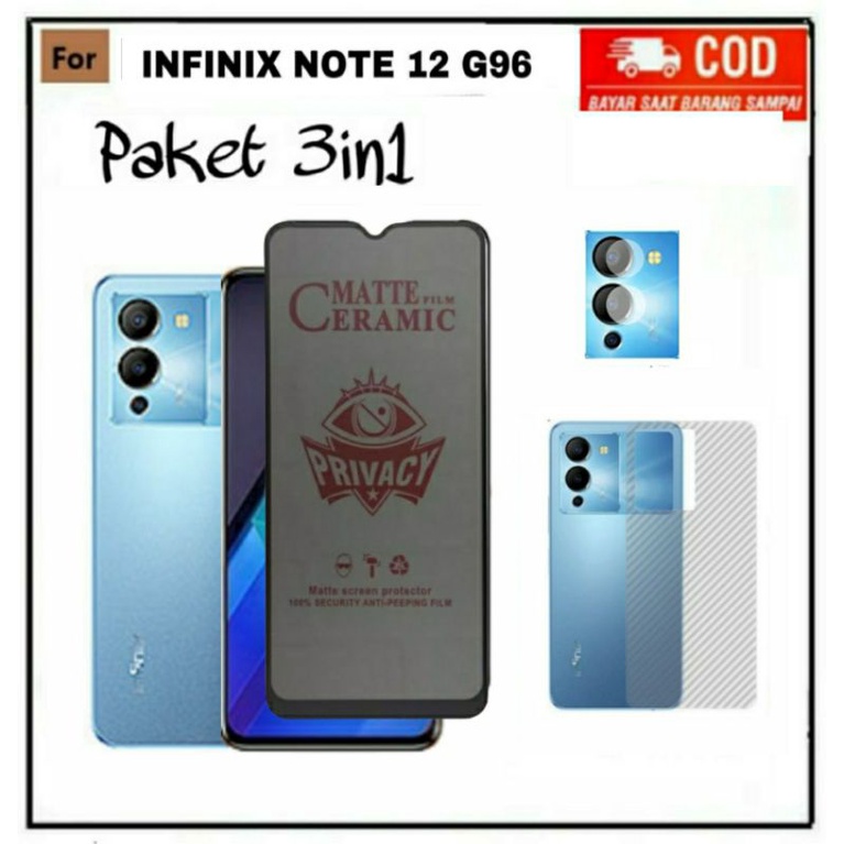 3IN1 TEMPERED GLASS BLUE LIGHT INFINIX HOT 11S NFC NOTE 12 G96 NOTE 11 NOTE 11 NFC TG LAYAR ANTI RADIASI KACA FULL COVER