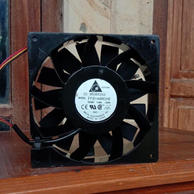 Kipas Fan High Speed Delta DC 48V-1.80A 14 Cm