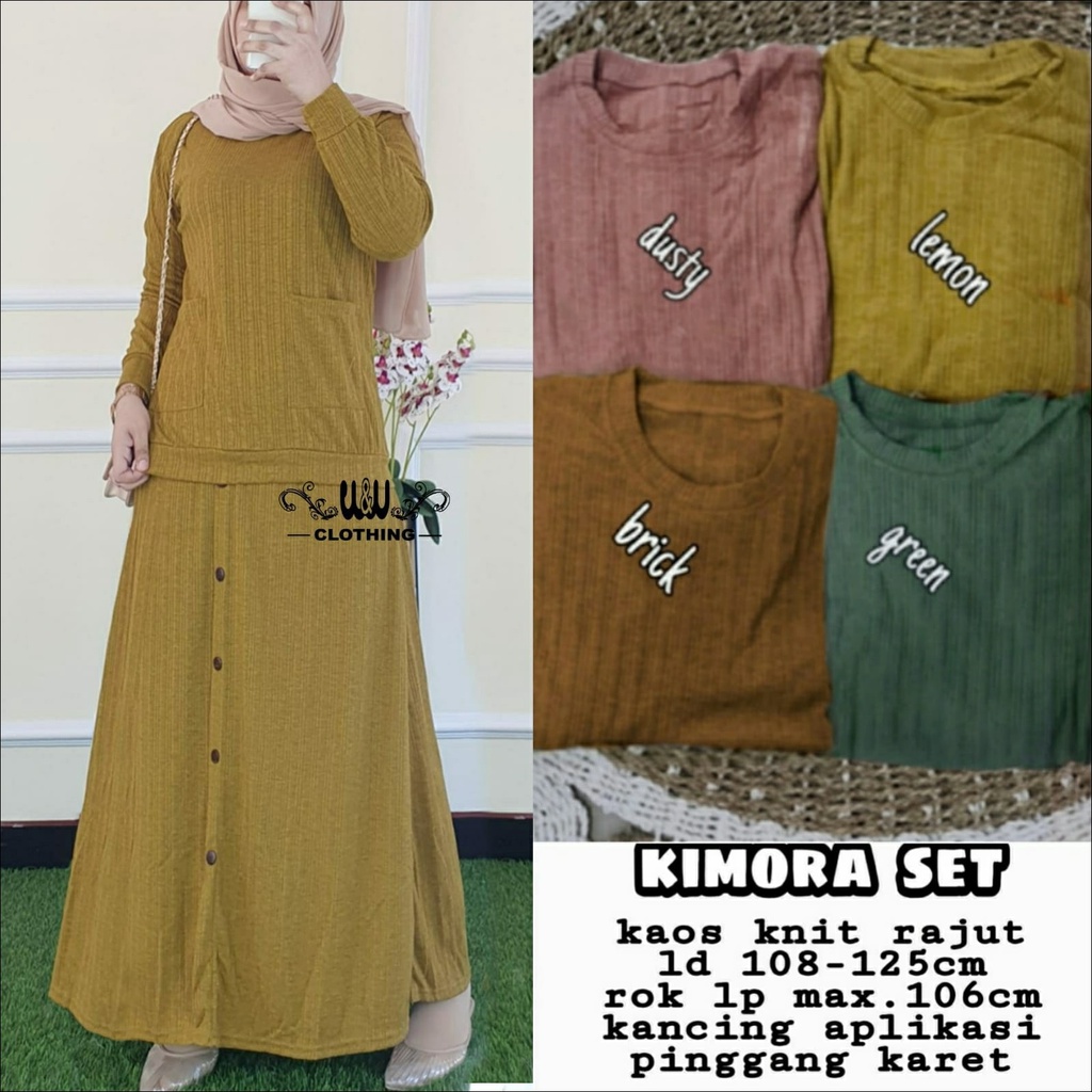 SETELAN WANITA SET / BAJU SETELAN ROK WANITA KEKINIAN / STELAN WANITA TERBARU / SET ROK