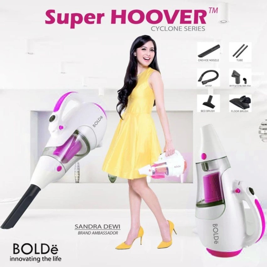 VACUM / VACUUM CLEANER CYCLONE SUPER TURBO BOLDE ORIGINAL ( ORI )100% ( TERMURAH ! )