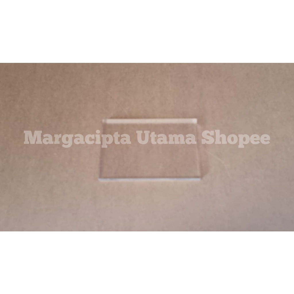 Premium Acrylic Laser Cutting 10mm 70x95cm Akrilik Bening 95x70cm Potongan