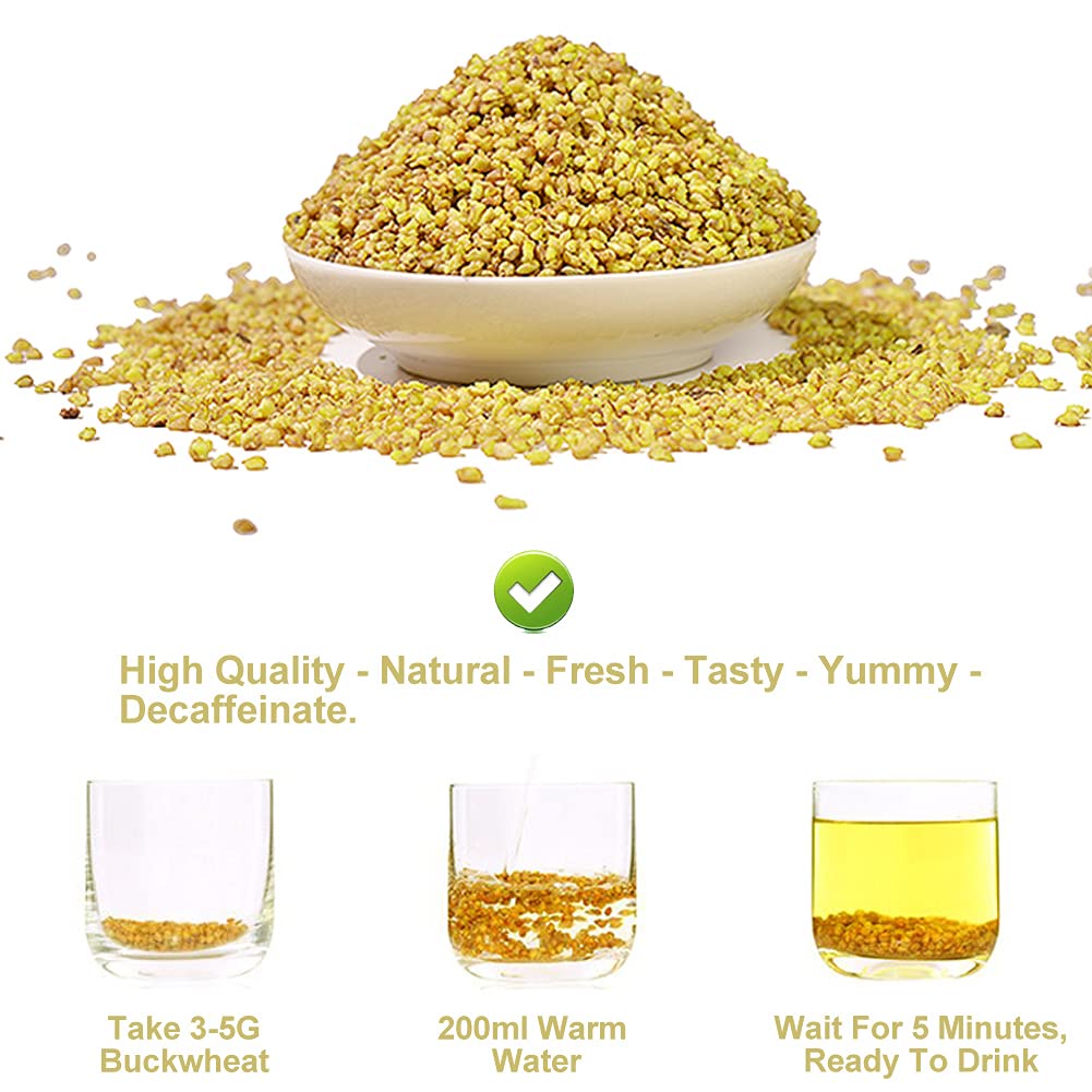 

Teh Soba / Ku Qiao Cha / Sobacha Yellow Tartary Buckwheat Tea 100gr