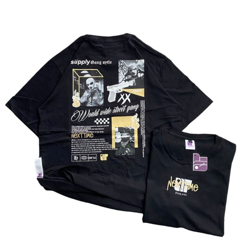 T-SHIRT NEXT TIME KAOS DISTRO ORIGINAL