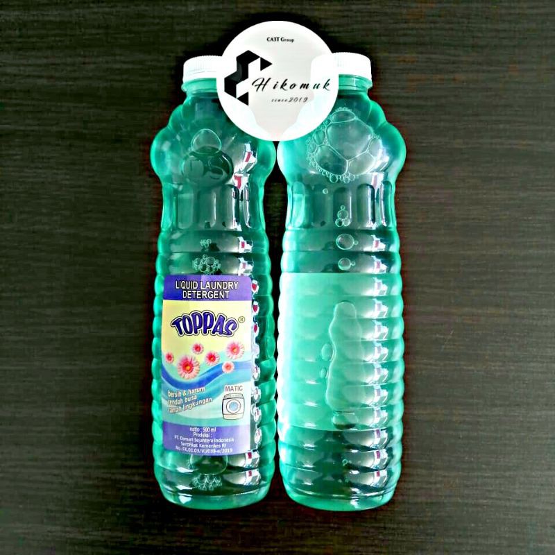 Deterjen Cair Liquid Matic / Sabun Cuci Baju (500ML) TOPPAS