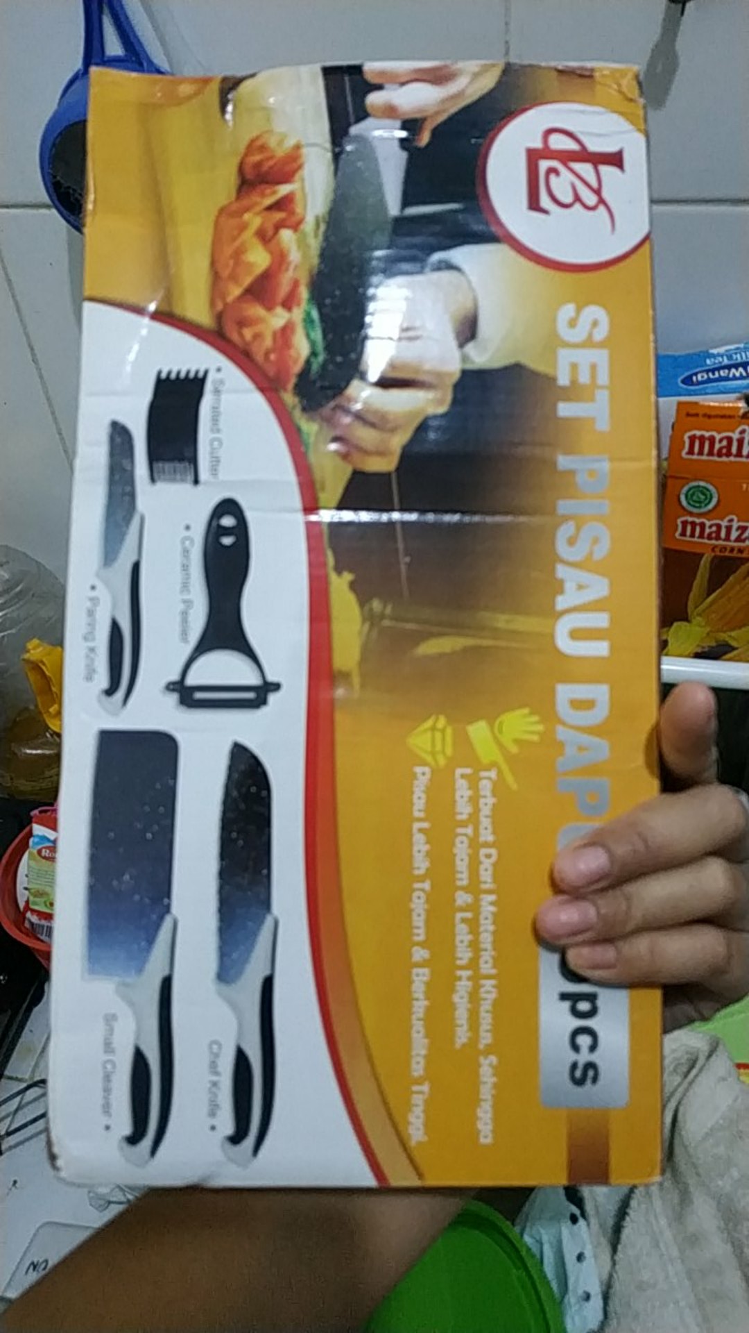 Ahs - Pisau 5 Set Batu Maifan _ Aihomestore88