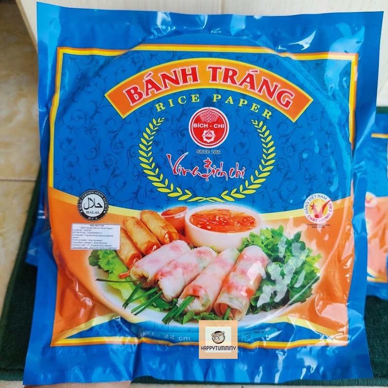 HPT - BANH TRANG RICE PAPER BLUE 22CM Kulit Lumpia Vietnam rice roll spring roll