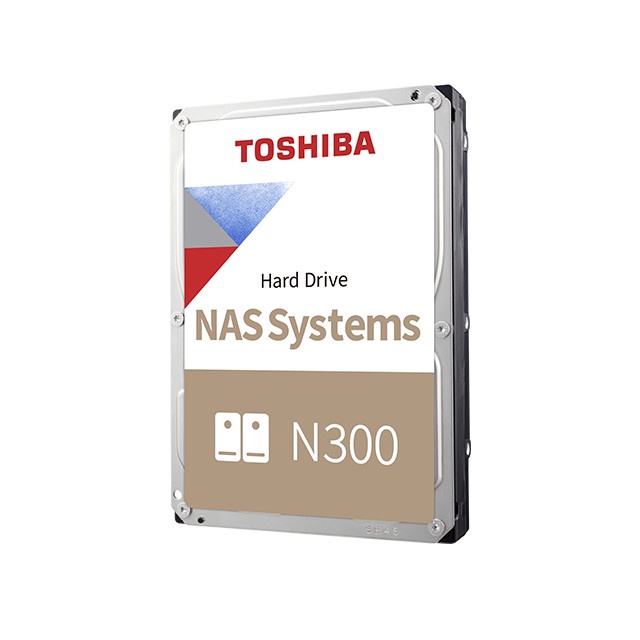 Toshiba 8TB SATA3 7200RPM For NAS - N300 Series / HDD 8TB