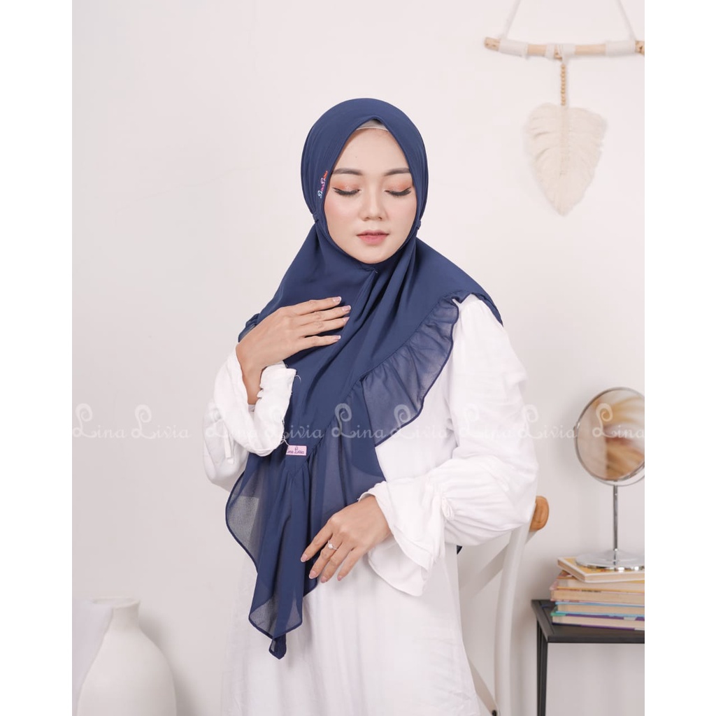 HIJAB LINALIVIA HIJAB TERBARU TERLARIS KHIMAR AMEERA KEKINIAN 2021