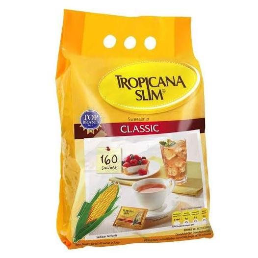 

Gula Diet Tropicana Slim Classic Isi 160 Sachet