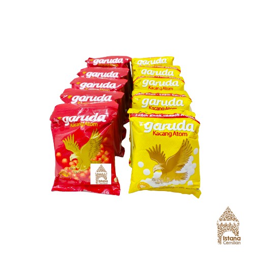 Garuda Kacang Atom Sukro Original Renceng (isi 10 pcs)