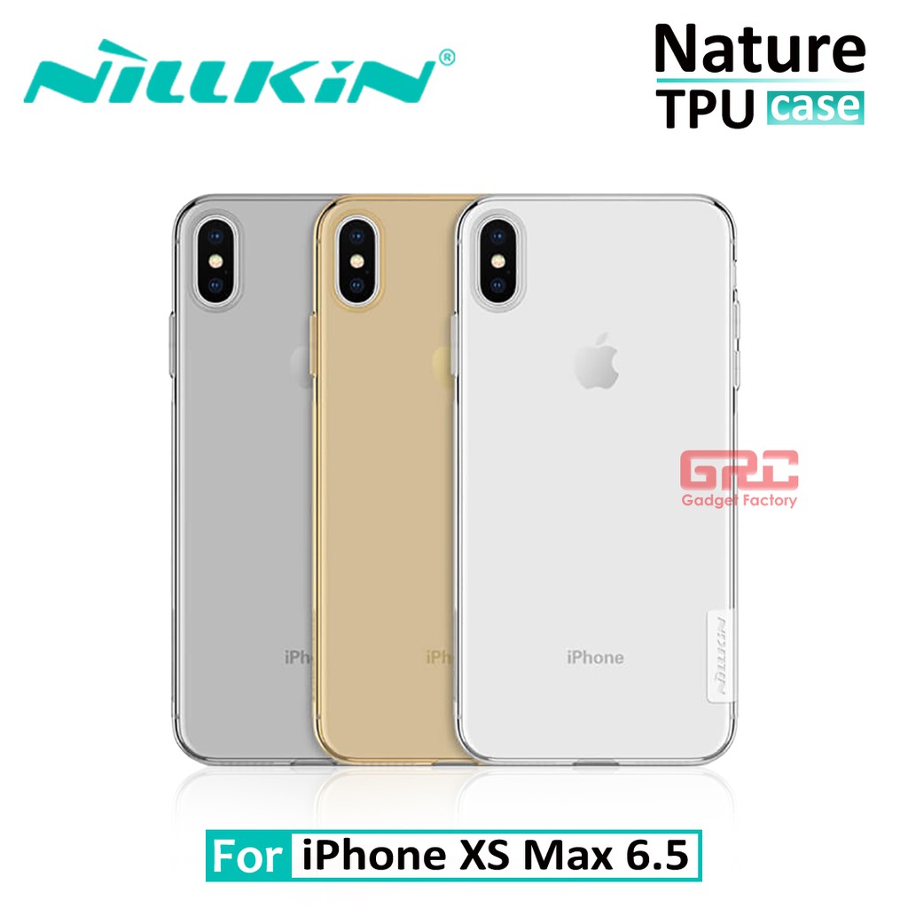 Case Apple iPhone Xs Max 6.5 Softcase Transparan TPU Original