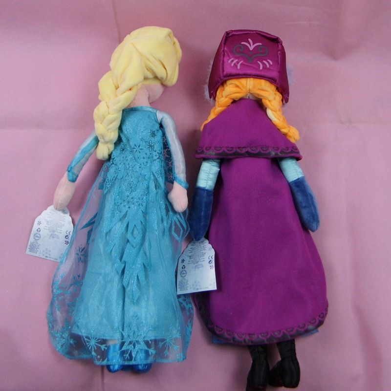 40/50cm Disney Frozen Elsa And Anna Snow Queen Plush Toys Stuffed Doll Princess Doll Stuffed Kids Toys Birthday Gift