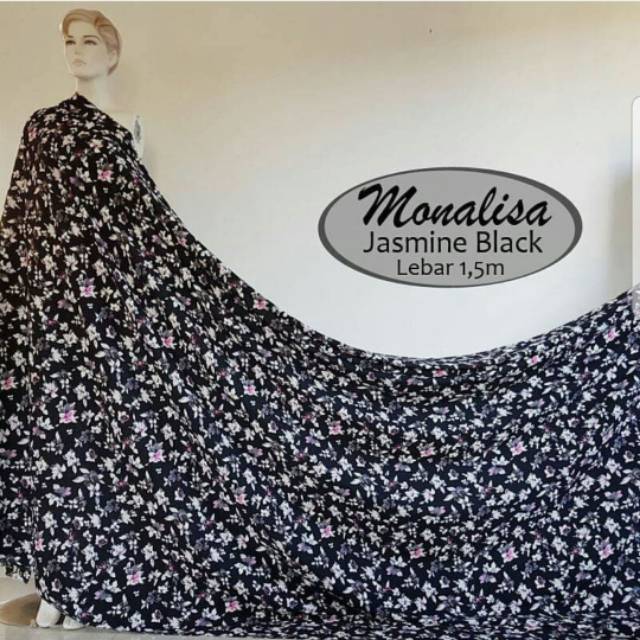 Kain wolfis motif/ kain wopeach motif/kain berkualitas/ jasmine
