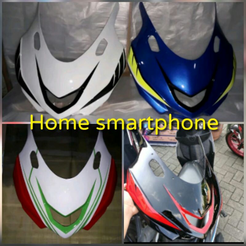 Cover lampu gsx r cover headlamp gsx r150 kedok tameng topeng gsxr