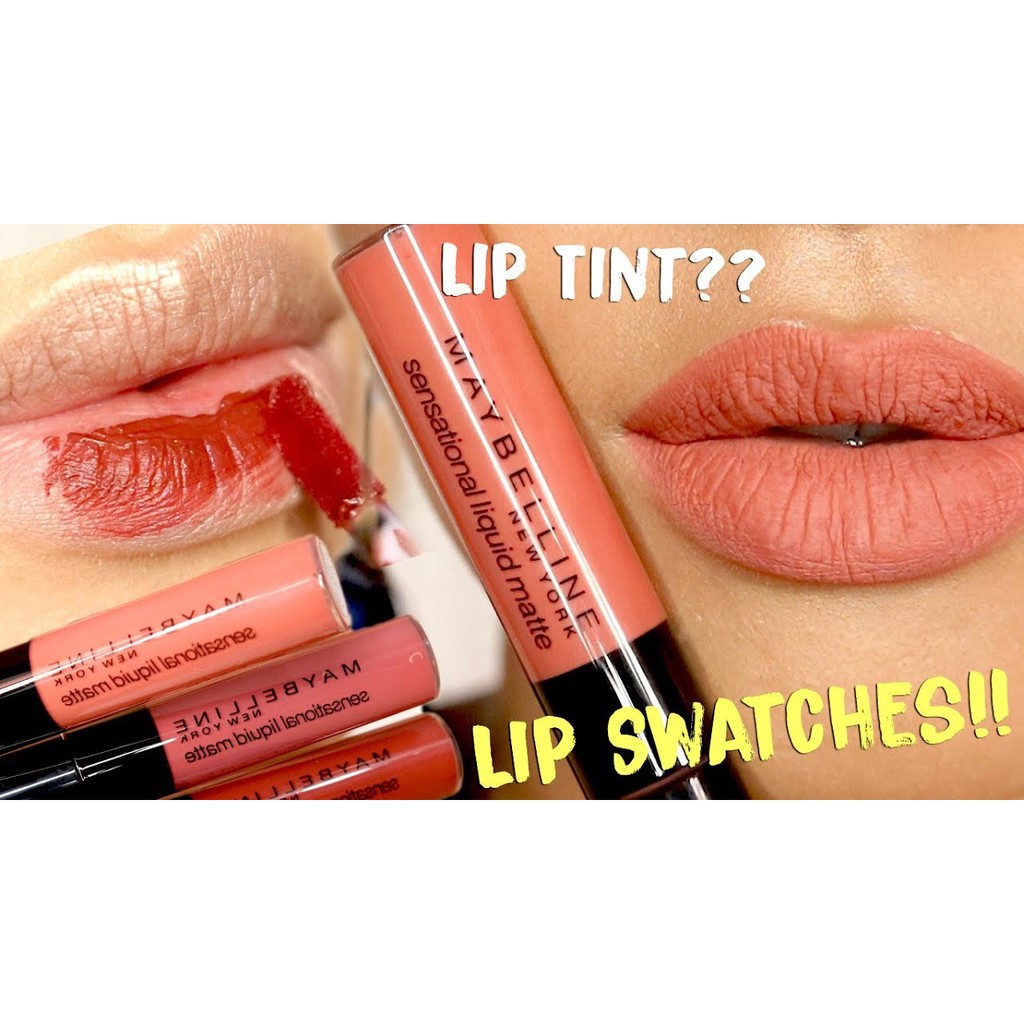 Lipstik Maybelline Sensational Liquid Matte No 9 - LIPSTIKA