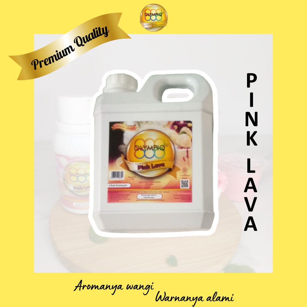 

Pasta / Perisa PINK LAVA OLYMPIQ 1 kg