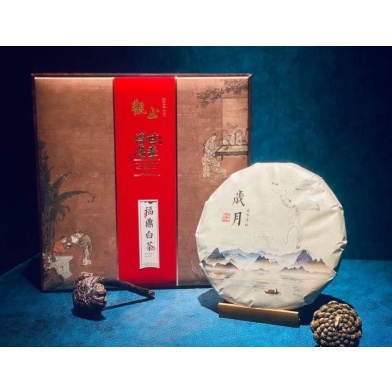 

Bubuk Chinese Fuding White Tea Shou Mei