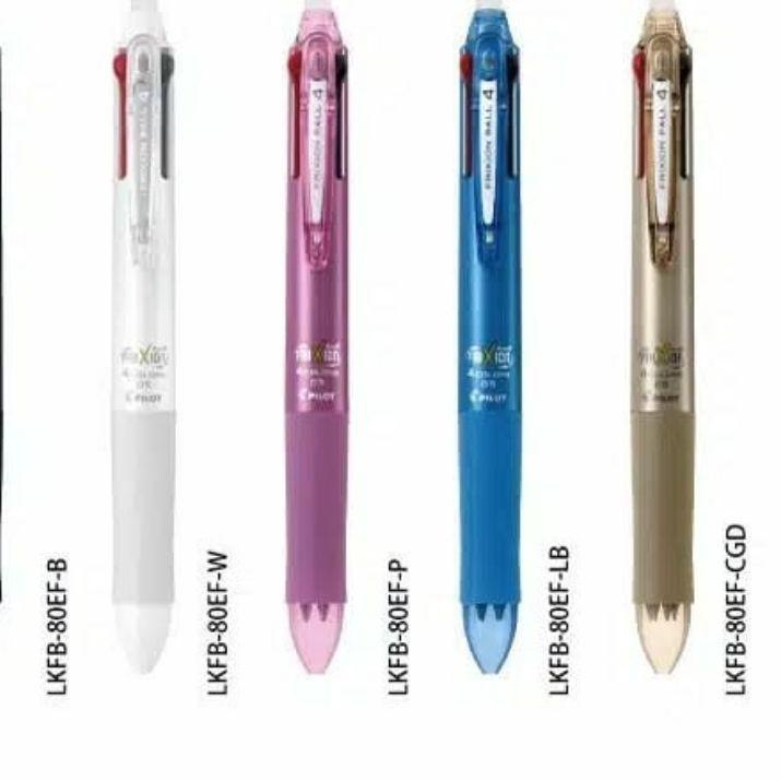 

Pulpen Frixion 4 in 1 PILOT 1Pcs / Frixion 4 Warna Bisa Dihapus ORIGINAL ✓
