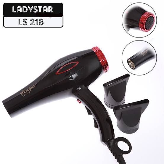 HAIRDRYER BAGUS LADYSTAR LS-218 ANGIN KENCANG