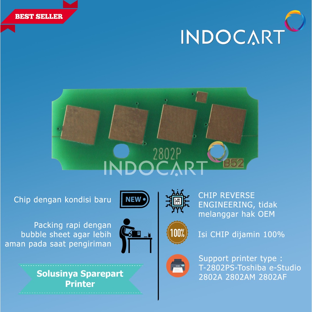 Chip T-2802PS-Toshiba e-Studio 2802A 2802AM 2802AF-17K5
