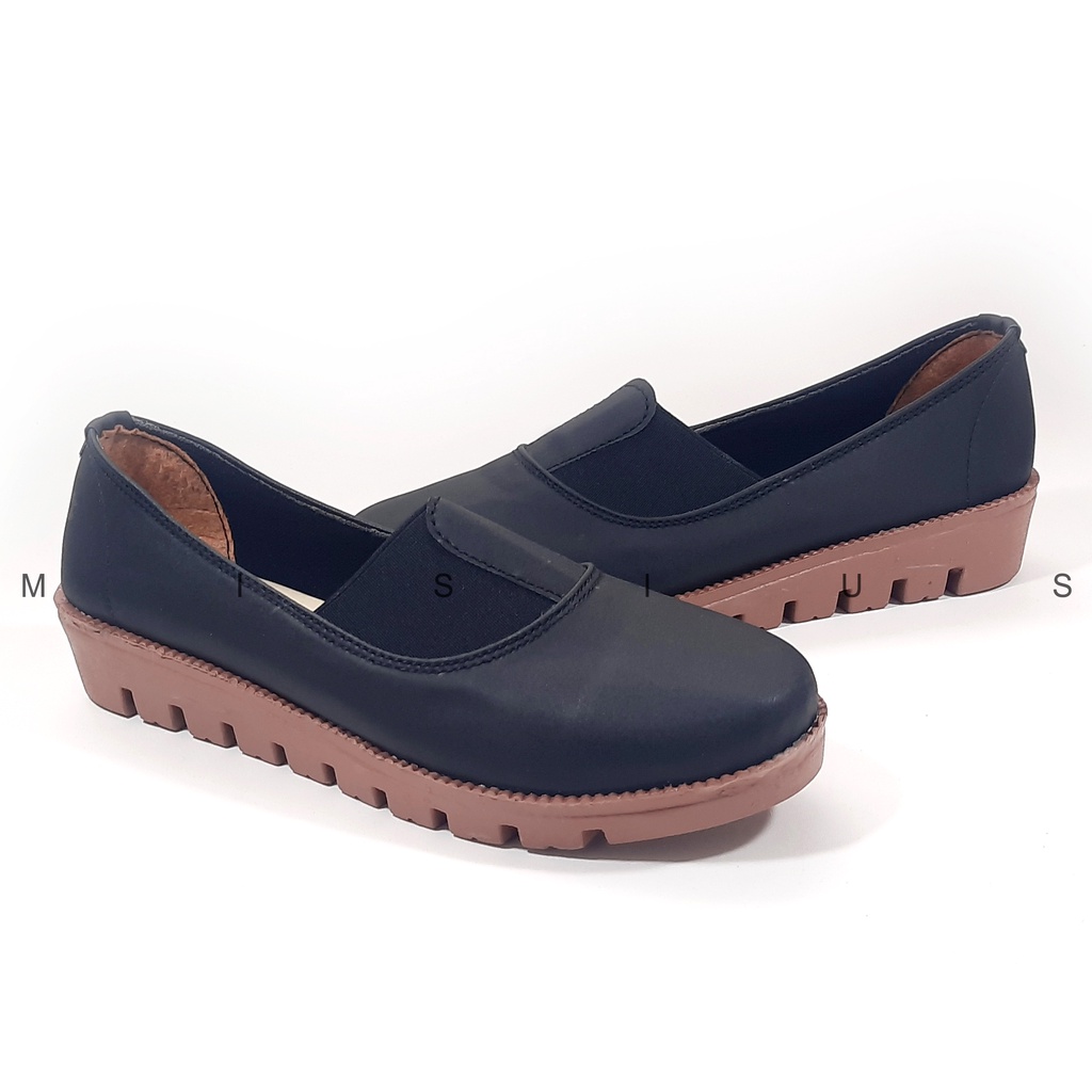 Misius - Sepatu Slip On Wanita Casual Model Korea Terlaris