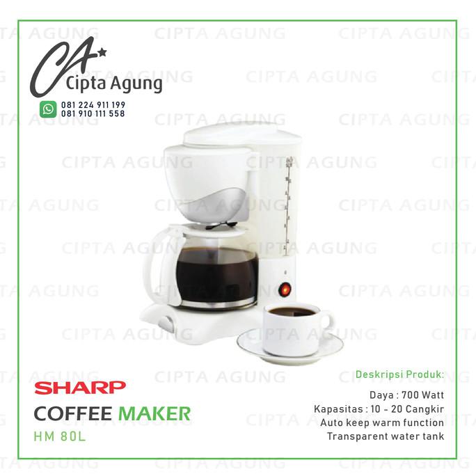 Monggo] Coffee Maker Sharp Hm 80L
